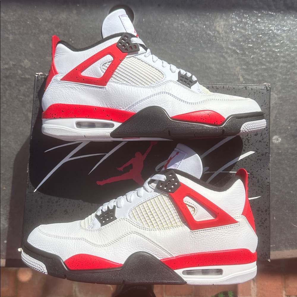 Jordan 4 Retro “Red Cement” size 12